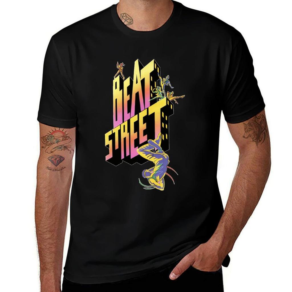 T-shirt Beat Street T-shirt Stampata per Uso Quotidiano