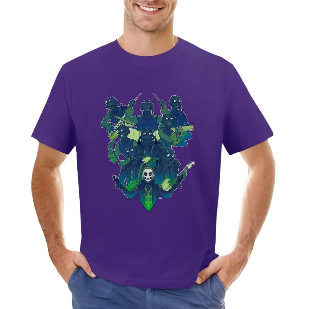 Ghost Papa 4 and Ghouls T-shirt for a Boy Funnys Men Graphic T Shirts