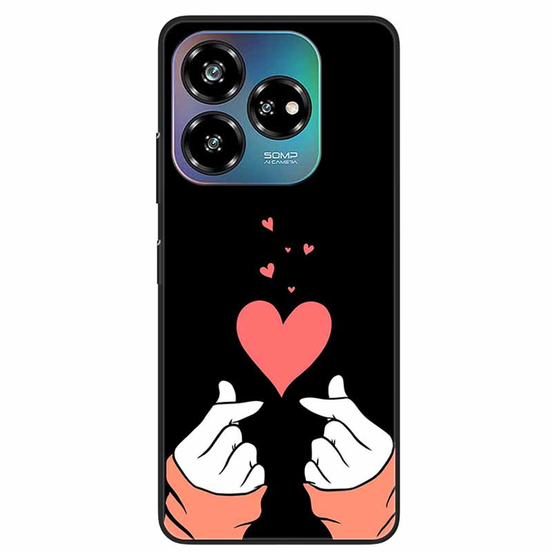 For ZTE Blade V60 Design 4G Case Soft TPU Silicone Back Cover for ZTE Blade V60 Vita / Nubia V60 Design Phone Cases Black Shells