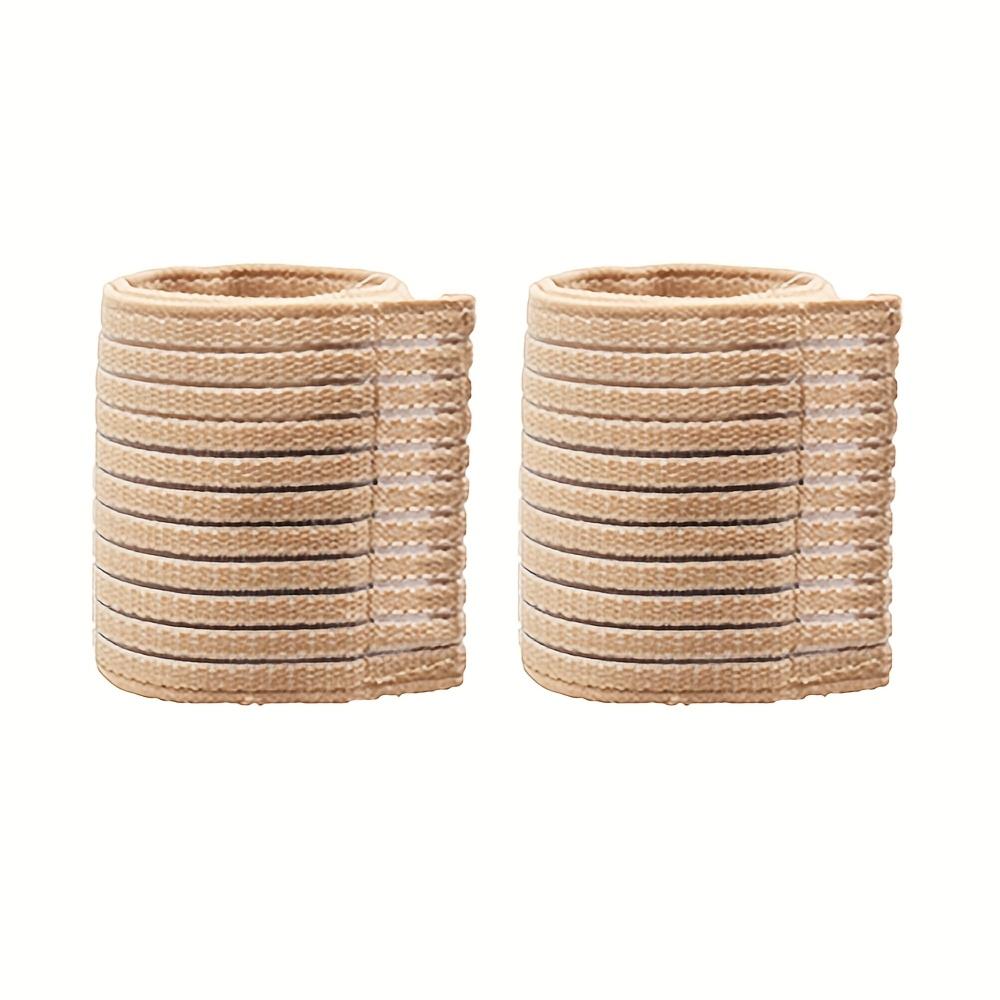 2pcs Set, Adjustable Wrist Support with Bandage, Black And Beige Available, One Size Fits All, Suitable for Cycling, Weightlifti