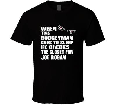 Joe Rogan Boogeyman Lustiger Komiker Stand Up Lustige Comedy T-Shirt
