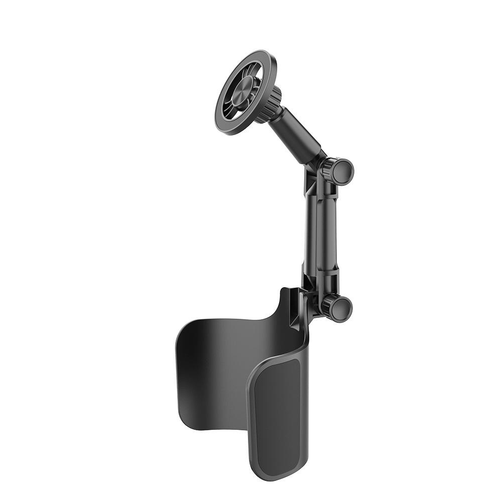 Magnetic Car Cup Holder & Phone Mount with Multi-functional Adjustment