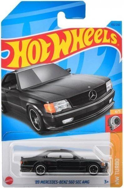 Hot Wheels Basic Car 560 SEC AMG Hot '89 Mercedes-Benz HNK15