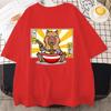 Capybara T-shirts Casual Women Men Clothes Oversized Short Sleeve Tees Summer Japanese Streetwear 90s Animal Graphic T Shirts