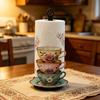 Paper Towel Holder with Cute Pattern Design Kitchen Paper Roll Stand