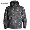 Men's 3-in-1 Tactical Soft Shell Jacket - Thickened, Windproof, Warm.
