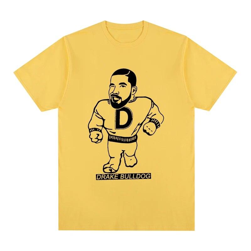 

Drake Bulldog clb Certified Lover Boy Хип-хоп Рэпер музыкальная уличная футболка Хлопковая футболка унисекс Новая ФУТБОЛКА Женские топы XL