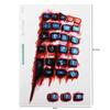 Face Patch Tattoo Stickers Spider Scar Scar Spider Design Halloween Body Art Stickers  Men