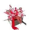 Red Wedding Artificial Flower Arrangement for Living Room, Coffee Table, or Bedside Décor