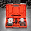 12 Pieces Split Bearing Separator Puller Kit HighStrength Steel Set