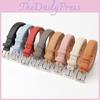 Minimalist Womens Belt Faux Leather Alloy Buckle For Fashionable Outfits