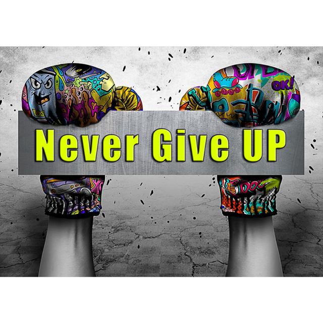 Graffiti Art Victory Cheer Encouraging Gestures Canvas Painting Modern Poster Print Wall Art Picture for Home Decoration