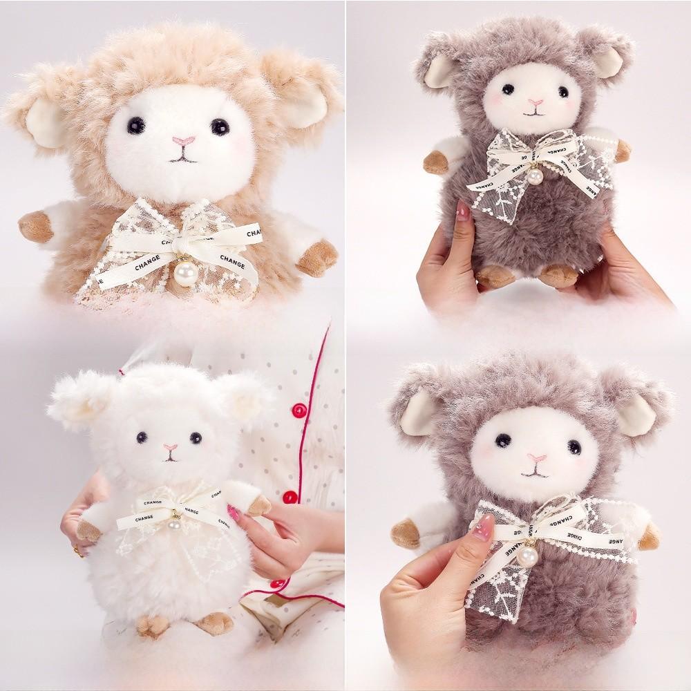 Plush Sheep Toy With Soft Polyester Fur For Girls And Kids