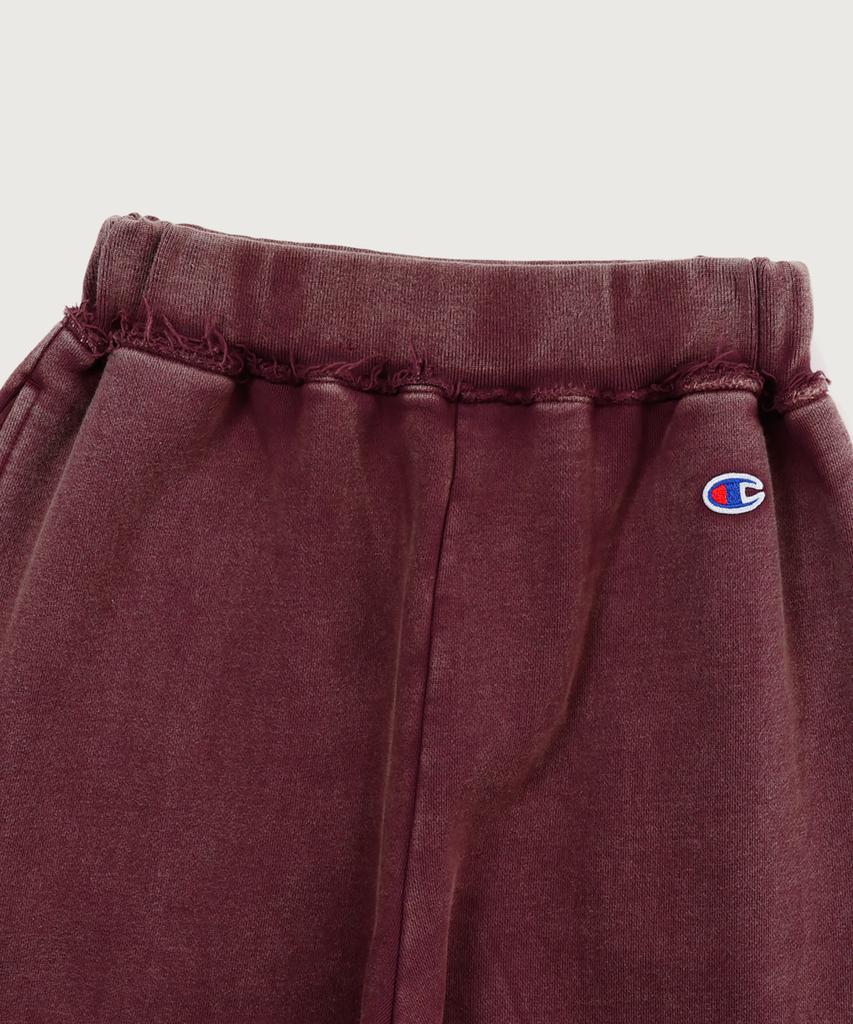 Champion Women'S Vintage Washed Brushed Sweatpants Wine