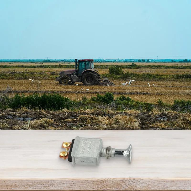 75A Switch Heavy Duty Switch Controlling Headlight Systems Zinc Alloy Body Copper Screw Terminals Easy tallation