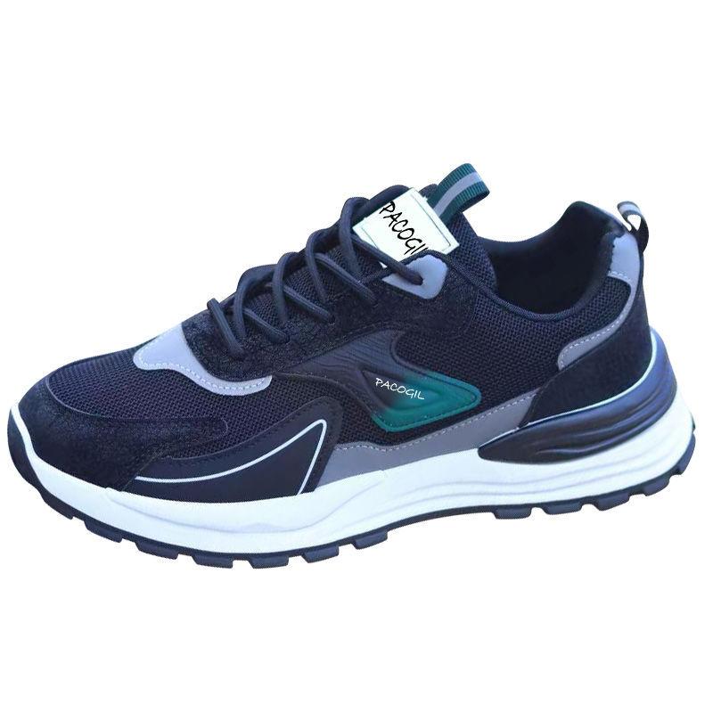 Men's shoes new breathable mesh sneakers non-slip soft-soled running shoes fashion casual shoes platform dad shoes