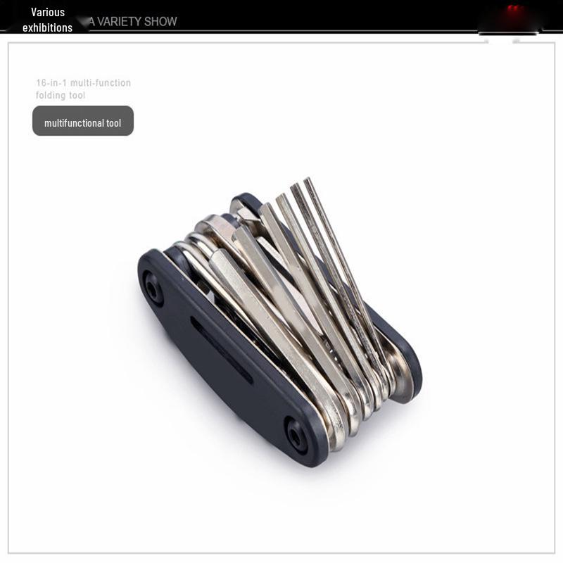 Set de scule multifuncțional 15-în-1 pentru repararea bicicletei