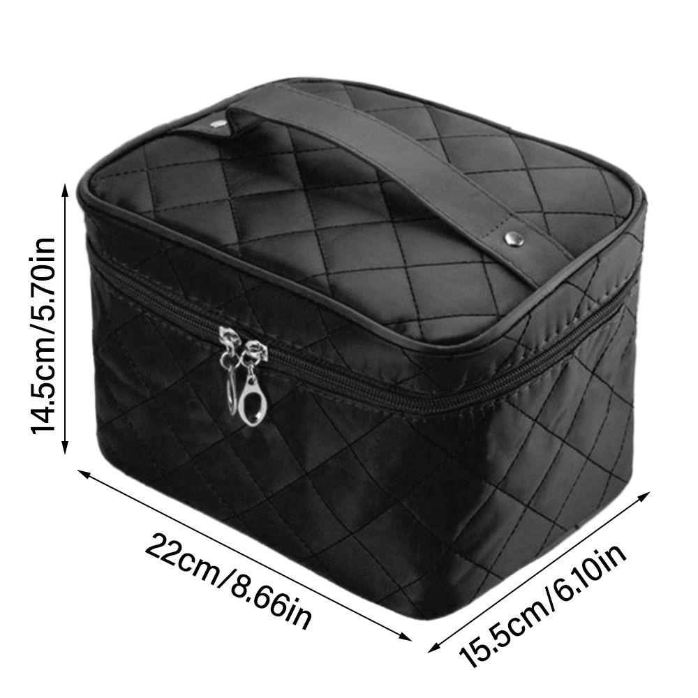 High Quality Large Capacity Quilted Cosmetic Bag Travel Waterproof Handbag Toiletry Makeup Bags Women