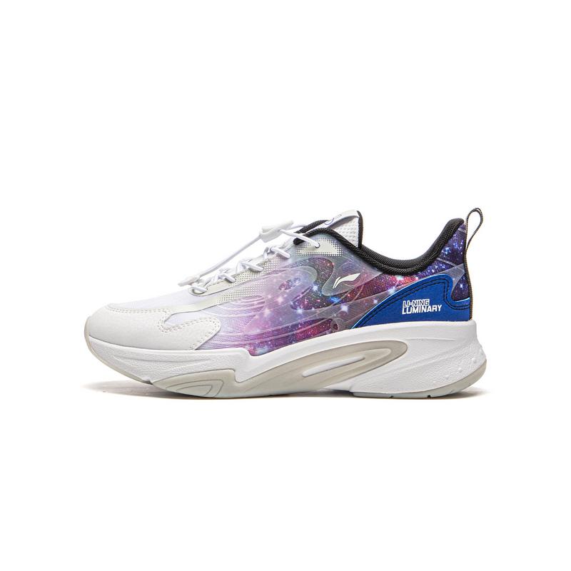 

Li Ning Детские Модные Прочные Низкие Повседневные Кроссовки Детские Повседневные Кроссовки Белый Фиолетовый YKCU110-7 37