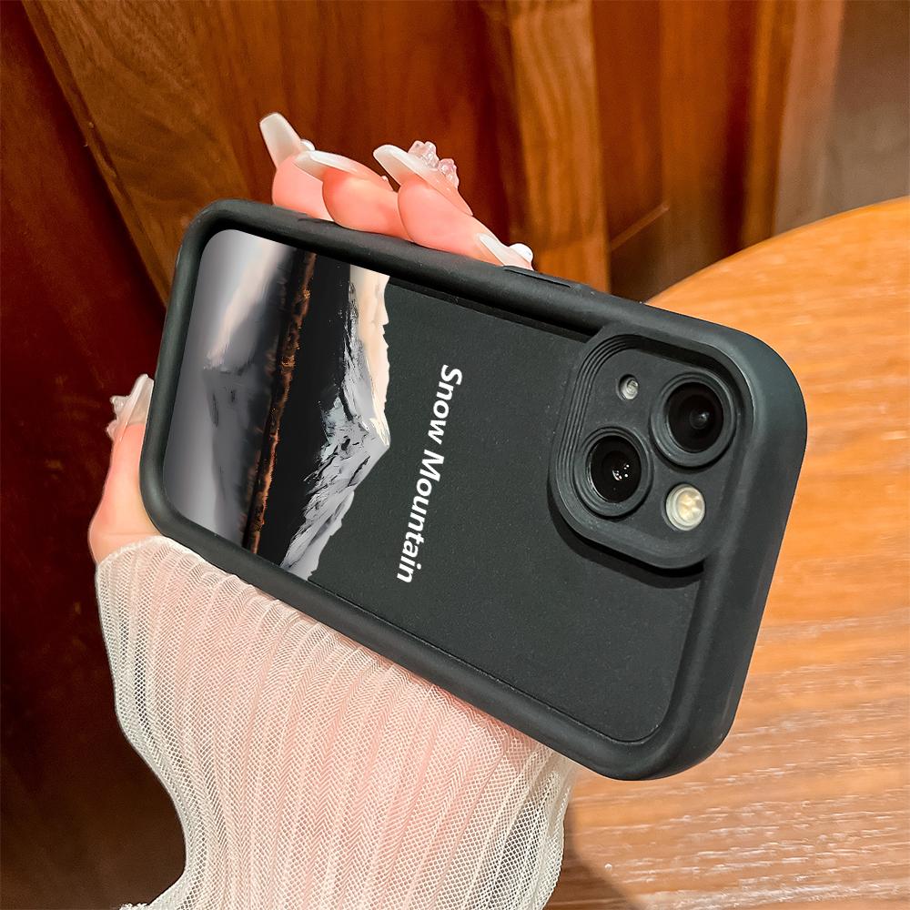 Soft Silicone Square Ladder Printing Pattern Phone Casing Full Cover Camera Shockproof Protection Rubber Case for OPPO Realme