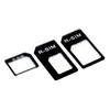 3 v 1 NanoSIM karta na Micro SIM kartu na Standardní SIM kartu Adaptér Konvertor