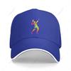 Multifunction Tennis Player Coloured Drawing Sandwich Baseball Cap Unisex Sports Casual Caps Golf Hat Fishing Outdoors