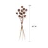 12pcs Handmade Artificial Small Thorn Ball Bouquet Realistic Fake Plants  Home Wedding Decoration