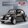 Retro Beetle Classic Alloy Toy Car with Opening Doors