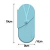 Silicone Heat Resistant Holder Pouch ,2 In 1 ,Heat Mat Hair Tools Bag Straightener