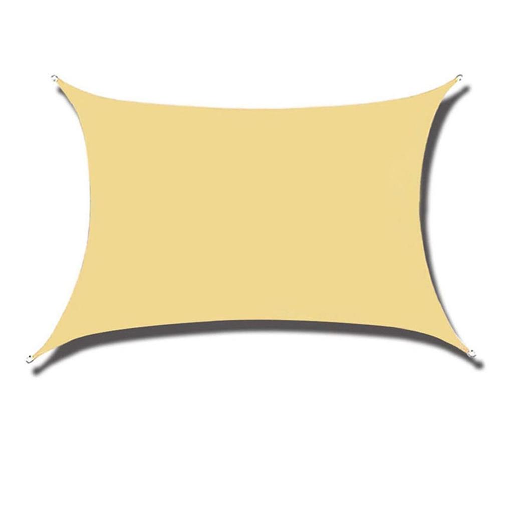 Shade Sail Anti- Waterproof Reinforced Edge Webbing Outdoor Garden Net Cover for Yard Swimming Pools Facility Outdoor