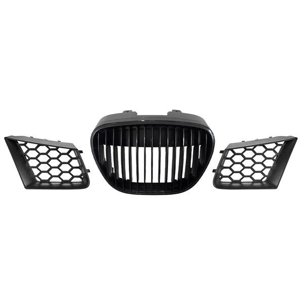 Set for 02-09 Seat Ibiza/Cordoba Front Central Grille 6L0853654 9182921