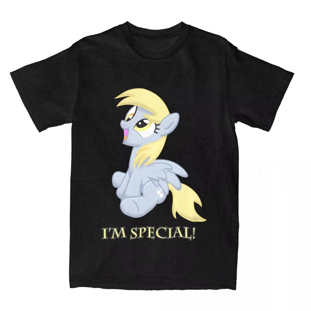 Derpy Hooves Stud Muffin Children's T-shirt 100% Cotton Hip Hop Short Sleeve Round Neck Parent Child T-shirt