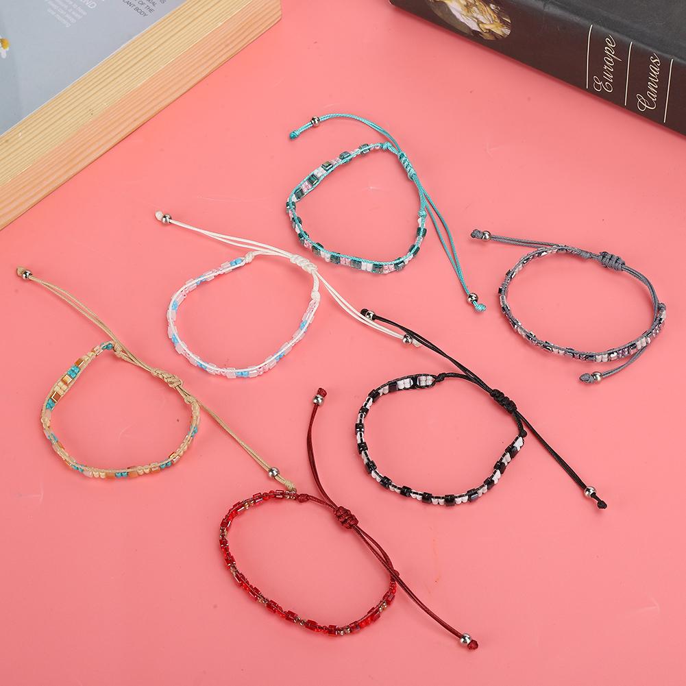 6pcs Bracelet Vintage Colorful Fashionable Personality Women Bracelet Jewelry Gift