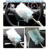 10/20 PCS Heavy Duty Duster Refills - Disposable Electrostatic Multi-Surface Replacement Head for Foldable Handle