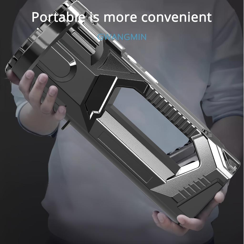 Ultra Bright Portable LED Camping Spotlight, High Lumen Searchlight Suitable for Emergency Situations, Hiking, Picnicking, Exploration, and Camping