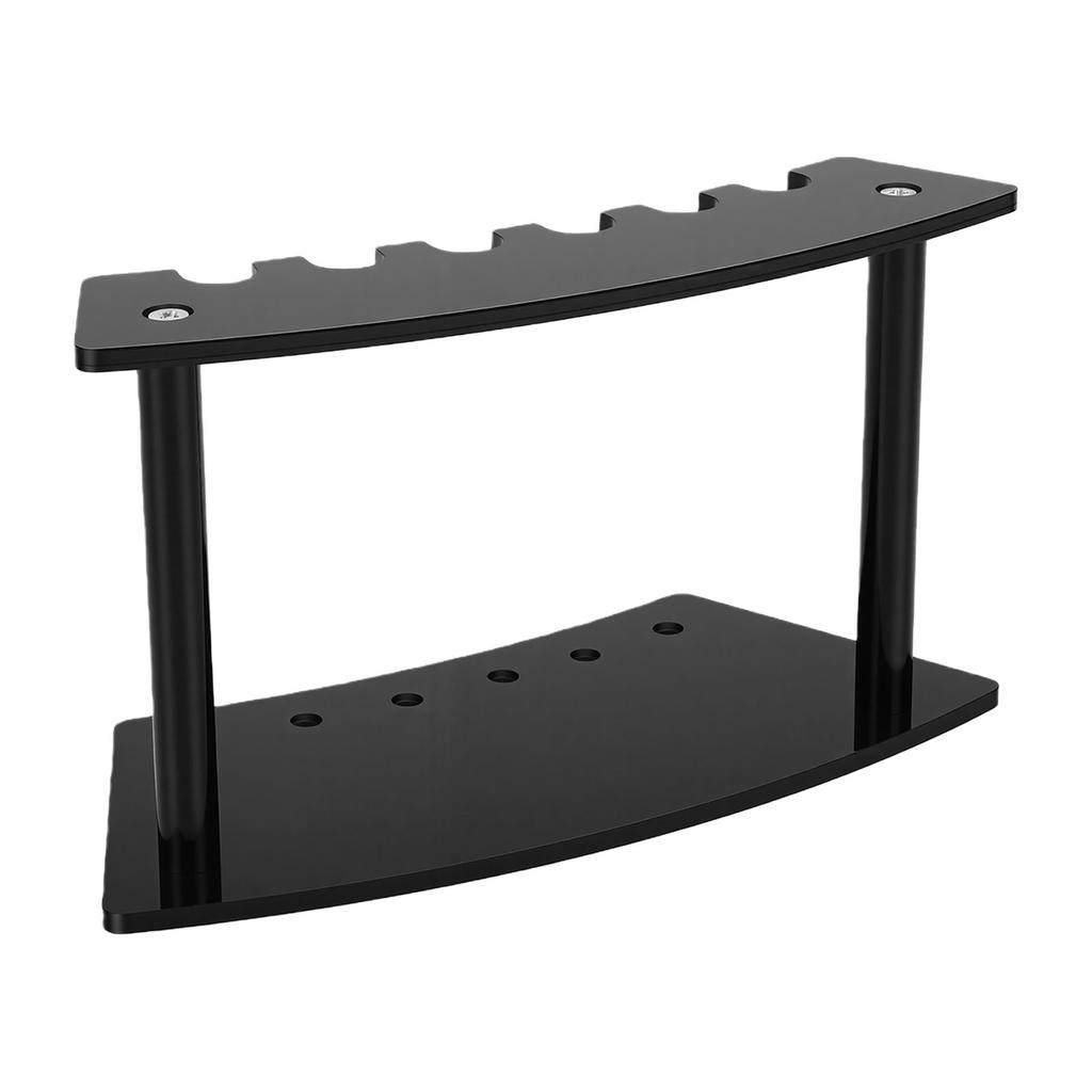 Acrylic Dart Holder Holds 6 Fully Assembled Steel Or Soft Tip Darts Compact Tabletop Display Rack for Dart Storage and