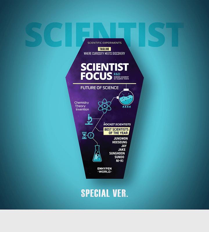 ENHYPEN WORLD COUPON CARD COLLECTION [SCIENTIST Special Ver.]
