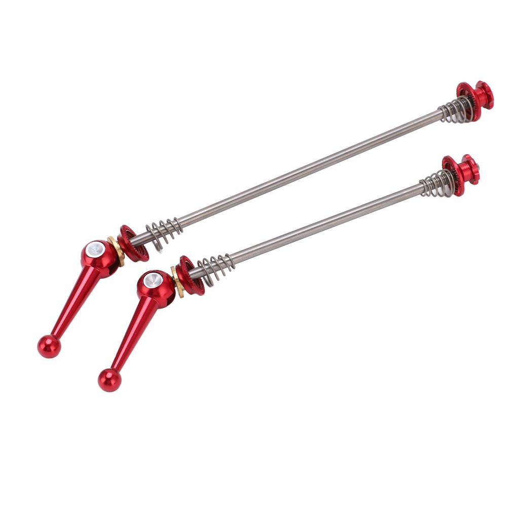 1 Pair   Hub Quick Release Poles Bike Front Rear   Alloy Axle Skewer Lever