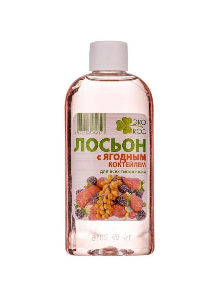 Berry cocktail lotion vitaminize, heal, prevent premature skin aging, improve complexion