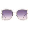 Women S Square SunglaSSeS Dany S ktSf7 Palladium Lilac 56mm ktSf7