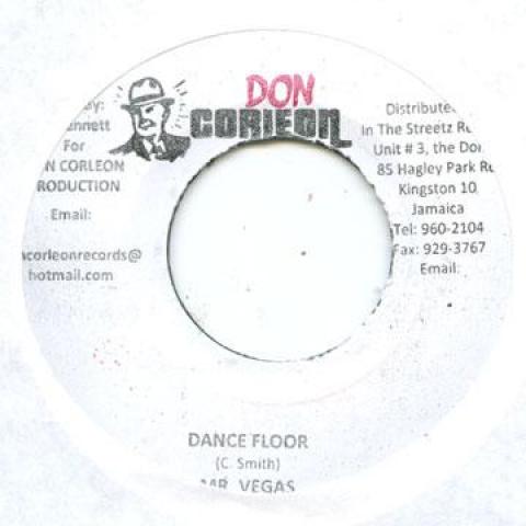 7inch Record MR VEGAS - Dance Floor Don Corleon 2010 Jamaica Reggae, Ska & Dub