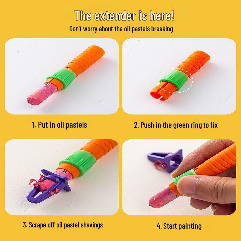 Xin San Cai Super Soft Heavy Color Oil Pastels Set: 24/36 Colors for Students' Art & DIY Projects