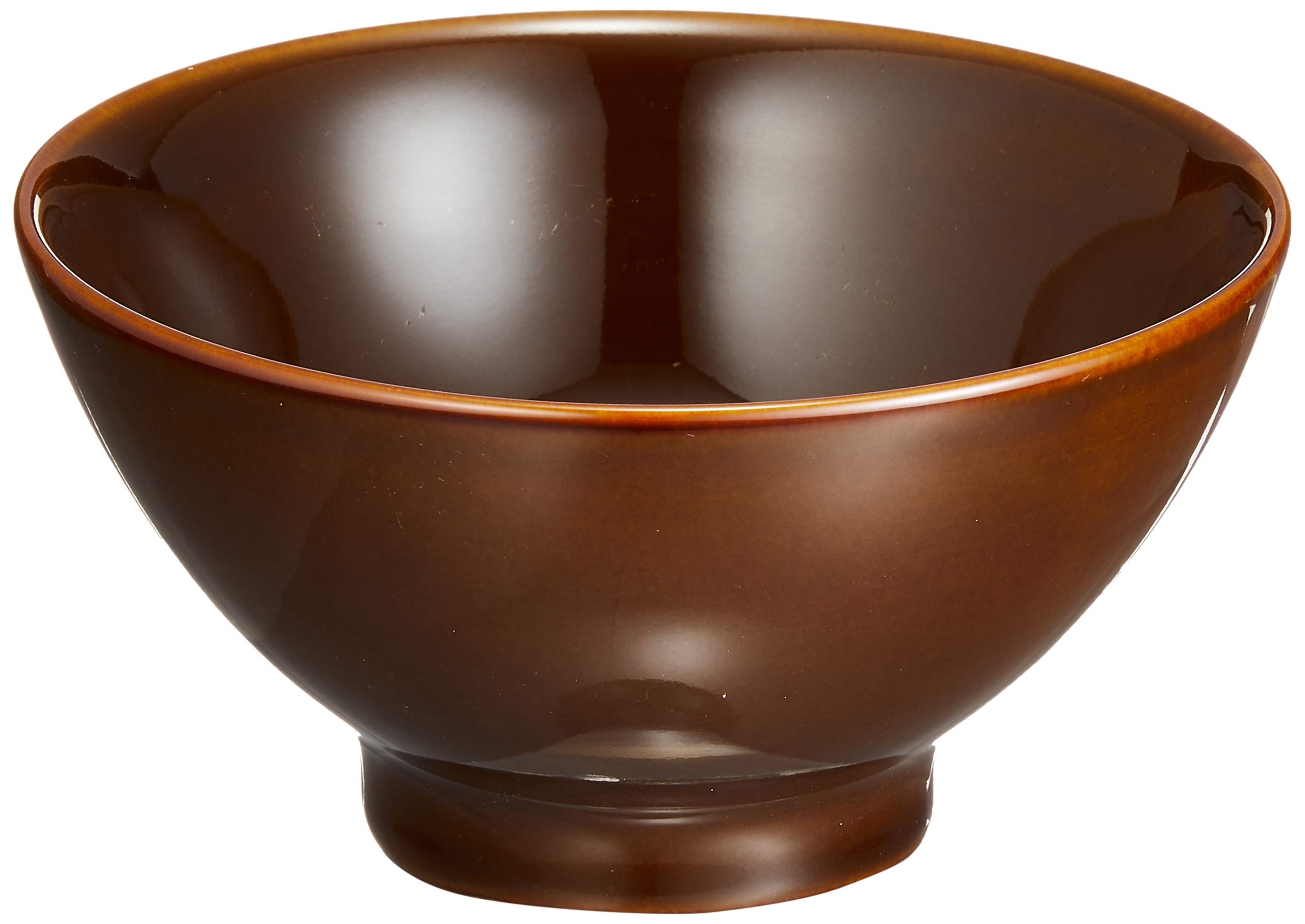 

Nishikai Pottery Brown Rice Hasami Ware Rice Candy 19608 Bowl, 11.5cm, Essence Bowl, Glaze,