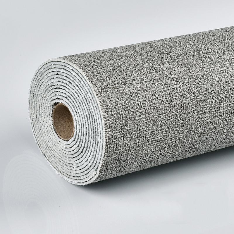 

Самоклеящиеся обои под имитацию льна Ремонт Гостиная Спальня Фоновая стена Влагостойкие Защищенные от плесени Наклейки на стену 50cm x100cm