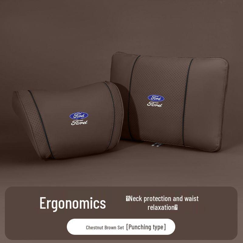 Ford Mondeo, Focus, Explorer, Taurus, Edge Lumbar Support, Headrest & Neck Pillow