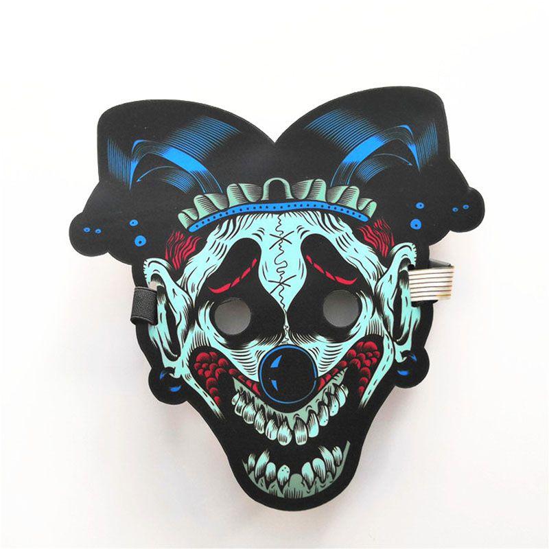 

Светодиодная маска премиум-качества, активируемая звуком, для Хэллоуина, танцев, рейвов, EDM-мероприятий #15