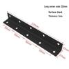 Stainless Steel L-Shaped 6-Hole 90° Angle Bracket for Shelves, Tables, and Chairs