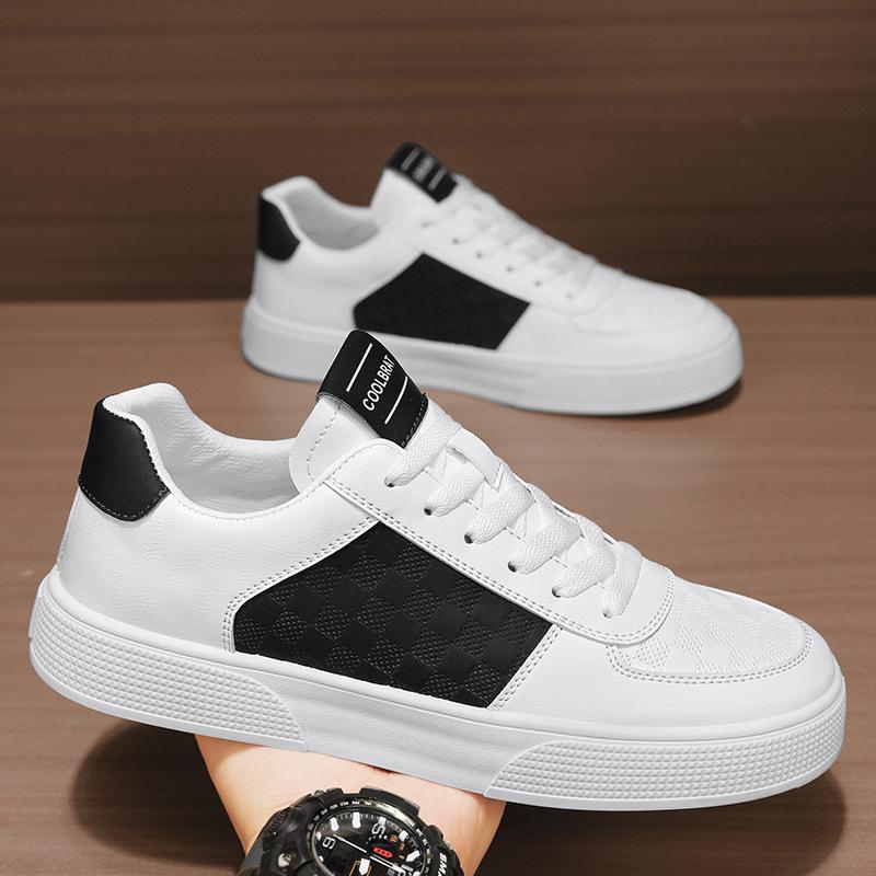 Men's 2024 New Spring and Autumn Versatile Low cut Light cut Colored Casual Sports Shoes Thick Sole Durable Running Shoes