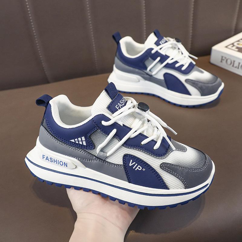 Summer Mesh Breathable Children's Sports Shoes for Elementary School Students Korean Version Parent-child Shoes