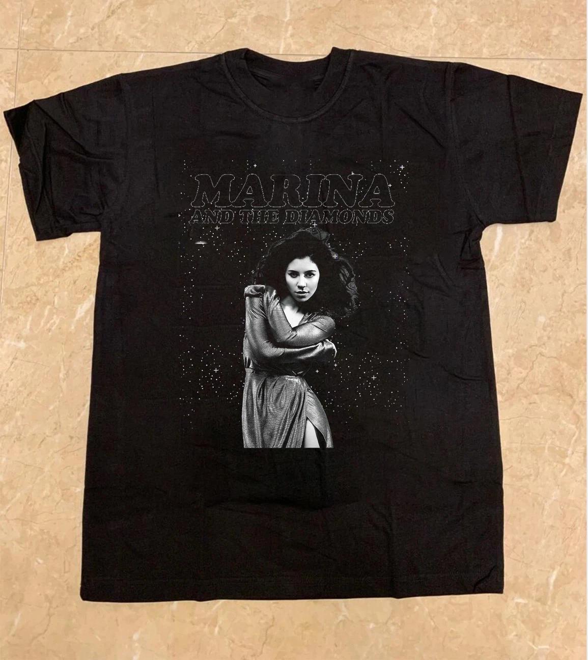 RARE Marina Black Cotton All size S-5XL Gift For Fans T-shirt 1HRL304 L